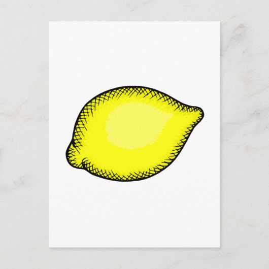 Carte Postale Citron géant (Devant)
