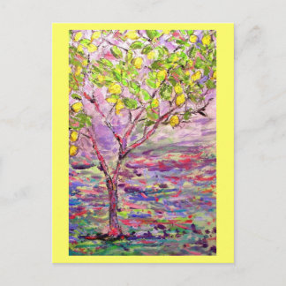 Carte Postale citronnier