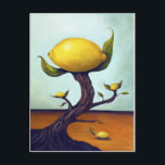 Carte Postale Citronnier surréaliste<br><div class="desc">Citronnier</div>