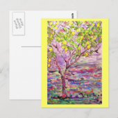 Carte Postale citronniers rocher (Devant / Derrière)