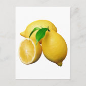 Carte Postale Citrons (Devant)
