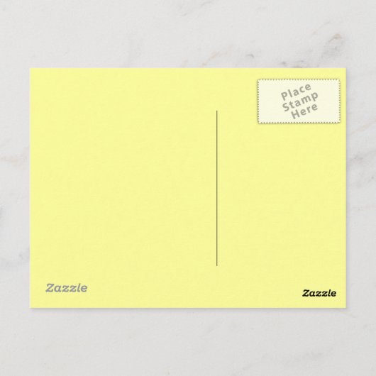 Carte Postale Citrons (Dos)