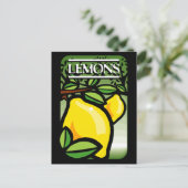 Carte Postale Citrons (Debout devant)