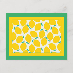 Carte Postale Citrons frais