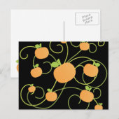 Carte Postale Citrouille (Devant / Derrière)