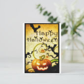 Carte Postale Citrouille (Debout devant)