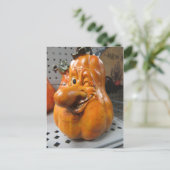 Carte Postale Citrouille (Debout devant)