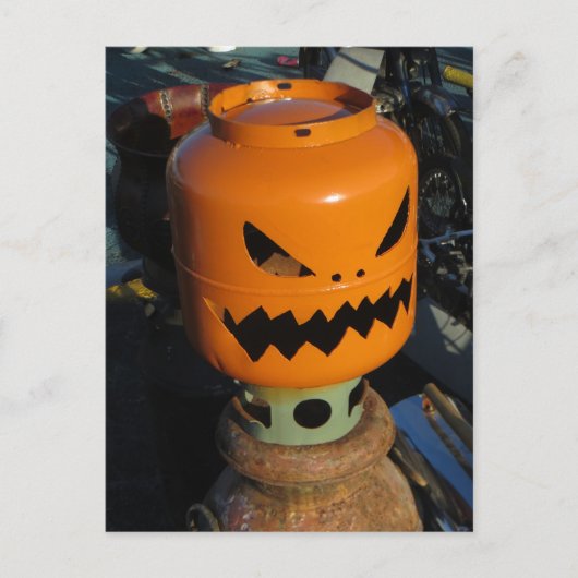 Carte Postale Citrouille Canister (Devant)