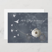 Carte Postale Citrouille Cendrillon (Devant / Derrière)