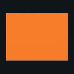 Carte Postale citrouille couleur<br><div class="desc">citrouille couleur FF7518</div>