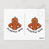 Carte Postale Citrouille de fer  (Dos)