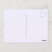 Carte Postale Citrouille des Bulldogs anglais d'Halloween (Dos)