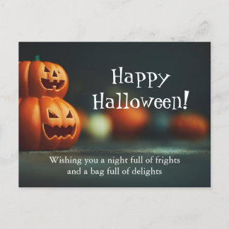 Carte postale Citrouille Halloween