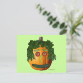 Carte postale Citrouille non coupé (Debout devant)