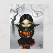 Carte postale "Citrouille Pixie" (Devant)
