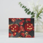 Carte Postale Citrouilles d'Halloween (Debout devant)