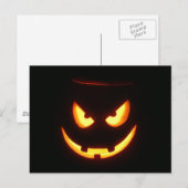 Carte Postale Citrouilles d'Halloween (Devant / Derrière)