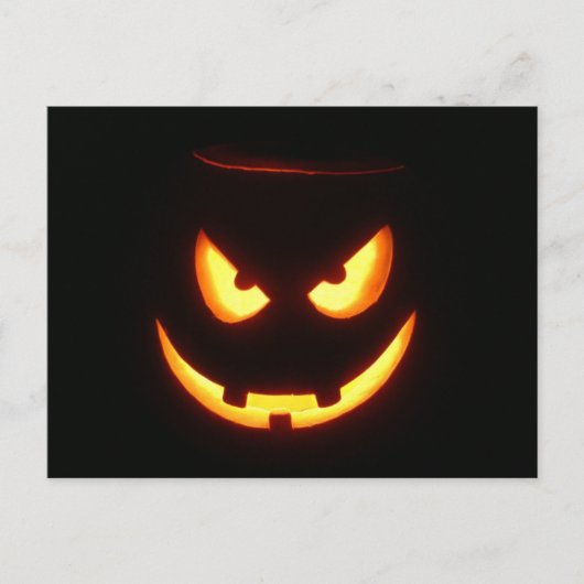 Carte Postale Citrouilles d'Halloween (Devant)
