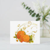 Carte Postale Citrouilles heureux (Debout devant)