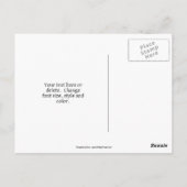 Carte Postale Citrouilles sur un camion personnalisé de campagne (Dos)