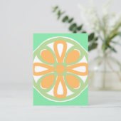 Carte Postale Citrus vert citron (Debout devant)