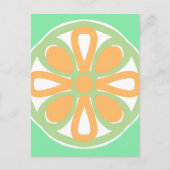 Carte Postale Citrus vert citron (Devant)