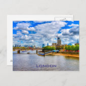 Carte Postale City de Londres (Devant / Derrière)