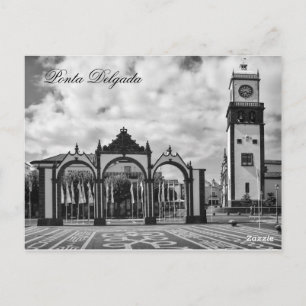 Carte Postale City Gates Ponta Delgada Centre-ville