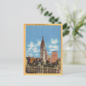 Carte Postale City Hall and Plaza, Philadelphie, Pennsylvanie (Debout devant)