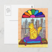 Carte Postale City Kitty (Devant / Derrière)