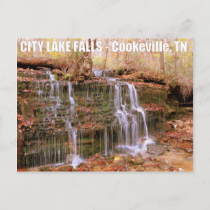 Carte Postale City Lake Falls - Cookeville, TN