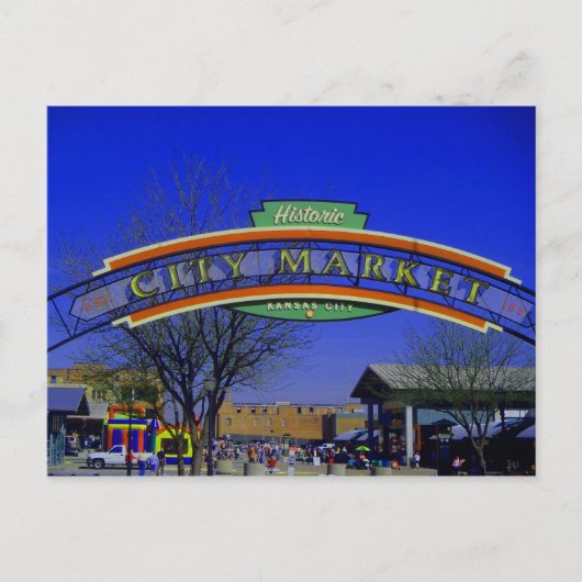 Carte postale City Market (Devant)