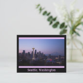 Carte postale City Night of Seattle Washington (Debout devant)