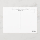 Carte Postale City of London Skyline (Dos)