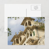 Carte Postale City Palace, Udaipur, Rajasthan, India (Devant / Derrière)