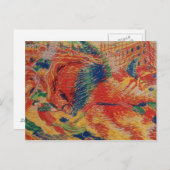 Carte Postale City Rises, 1911 (température sur carte) (Devant / Derrière)