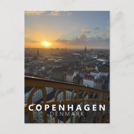 Carte Postale City Skyline Copenhague Danemark Scandinavie Moder (Devant)