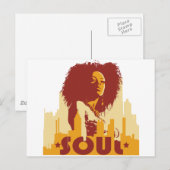 Carte Postale City Soul (Devant / Derrière)