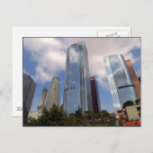 Carte Postale Cityscape de Los Angeles (Devant / Derrière)