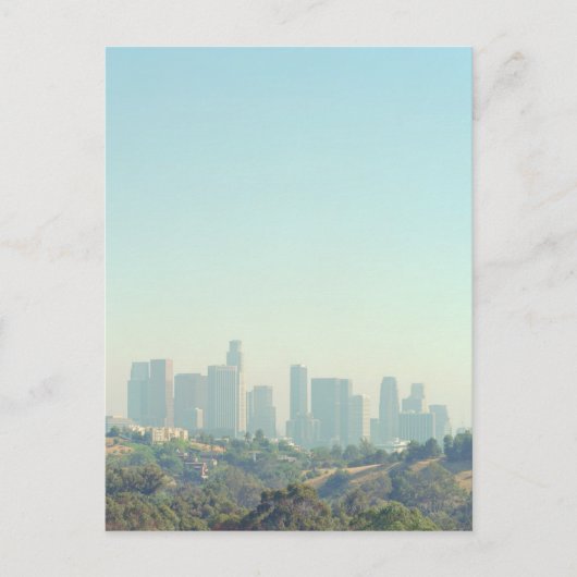 Carte Postale Cityscape de Los Angeles (Devant)