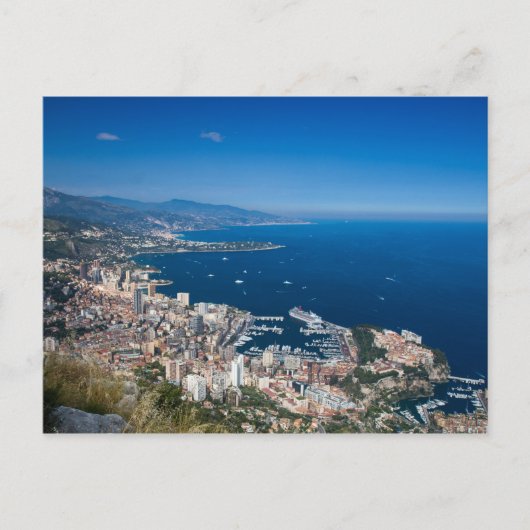 Carte postale Cityscape de Monaco (Devant)