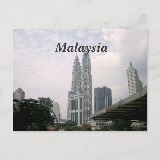 Carte Postale Cityscape Malaisie (Devant)