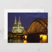 Carte postale Cityscape of Cologne (Devant / Derrière)