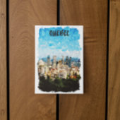 Carte Postale Cityscape Québec Canada