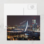 Carte Postale Cityscape Rotterdam (Devant / Derrière)