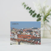 Carte postale Cityview Lisbonne Portugal (Debout devant)