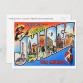 Carte Postale Ciudad Juarez Vieux Mexique (Devant / Derrière)