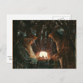 Carte Postale Ciurlionis - Conte de fées des rois (Devant / Derrière)