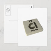 Carte Postale Cl Chlorine (Devant / Derrière)