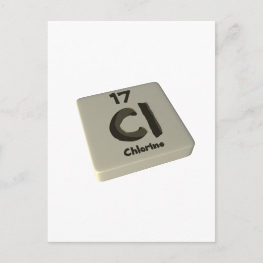 Carte Postale Cl Chlorine (Devant)